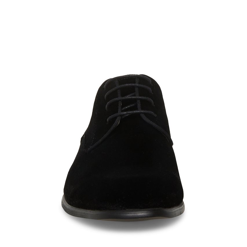 Zapatos Derby Steve Madden Beaux-v Velvet Hombre Negras | ES PD42E0